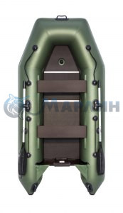Лодка Аква 2900 СК зелёный