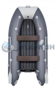 Лодка Таймень LX 3200 НДНД графит/светло-серый