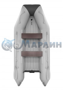 Лодка АКВА 3200 НДНД светло- серый/графит