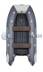 Лодка Таймень LX 3400 НДНД графит/светло-серый