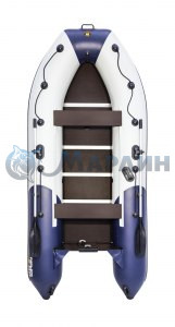 Лодка Ривьера 3600 СК Компакт светло-серый/синий