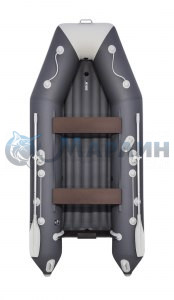 Лодка АКВА 3200 НДНД графит/светло- серый
