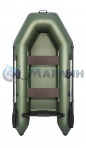 Лодка Аква 2600 зелёный