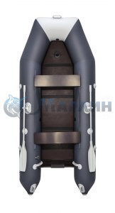 Лодка АКВА 3200 слань книжка киль св.серый-графит