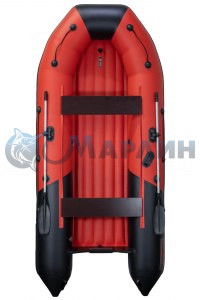 Лодка Таймень NX3800 НДНД PRO красный/чёрный