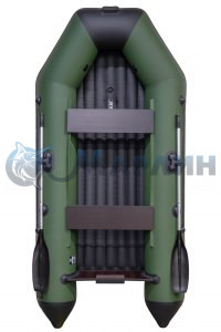 Лодка АКВА 2800 НДНД зеленый/чёрный