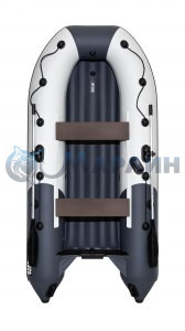 Лодка Ривьера 3600 НДНД компакт комби св-серы/графит