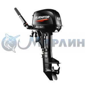 Лодочный мотор GLADIATOR G9.8FHS BLACKINE